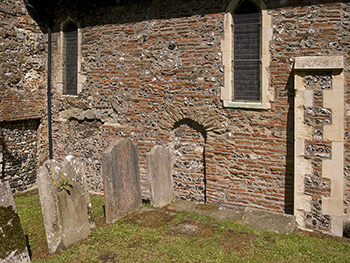 Ancient Entrance to the Chapel, St. Martin’s Church, Canterbury.