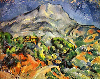 Paul Cezanne, Road Before the Mountain Sainte-Victoire (1898–1902) .