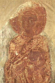 Savior Cathedral of Chernihiv, Ukraine, Saint Thecla, 1050.